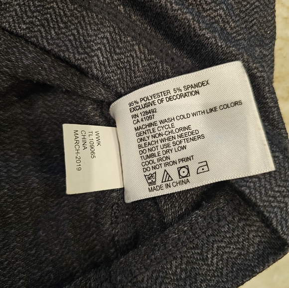 Greg Norman PlayDry XXL Quarter-Zip Pullover Grey - Picture 8 of 10